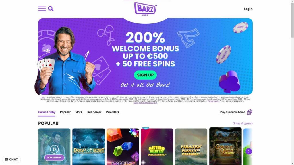 Barz Casino Arvostelu – käytä hyväksesi upeita tarjouksia